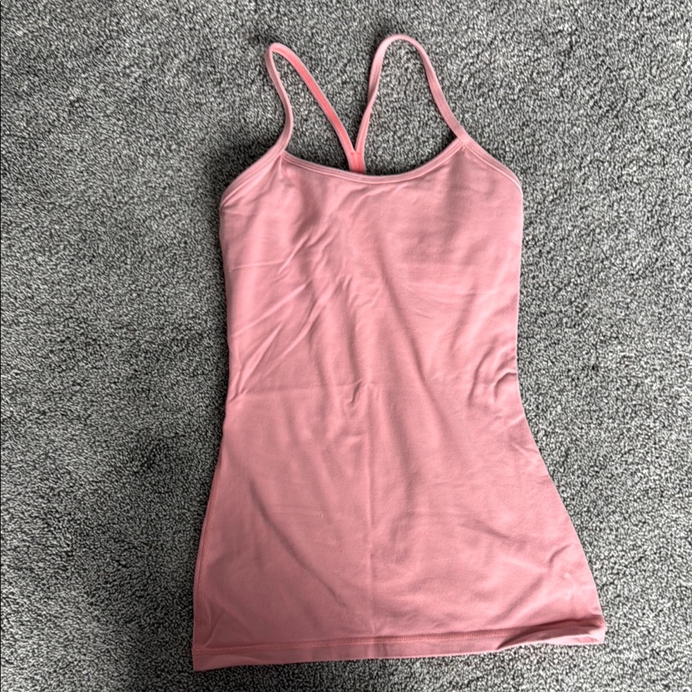 Lululemon Athletica Pink Fitted Camisole